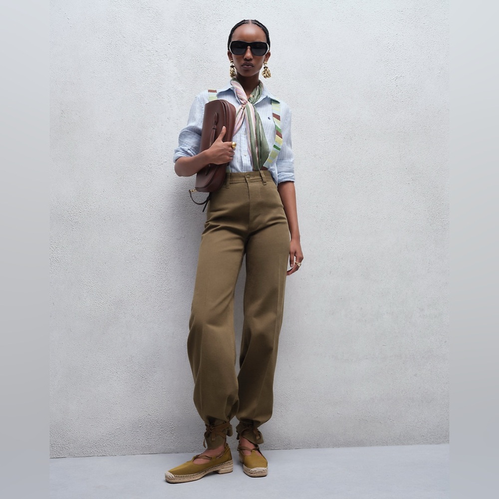 Polo Ralph Lauren Stretch-Cotton Beaton Trousers in Olive